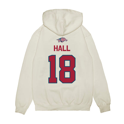 Arkansas - NCAA Football : Jude Hall - Patriotic Collection Premium Hooded Sweatshirt-1