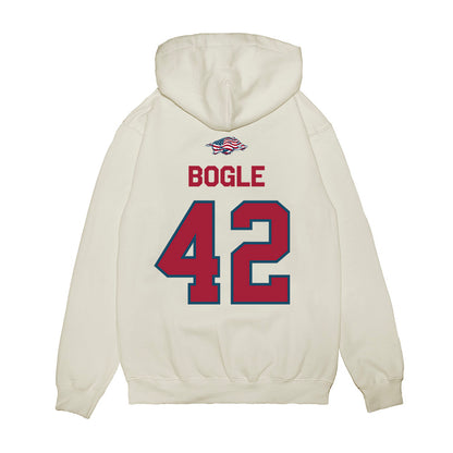 Arkansas - NCAA Football : Ben Bogle - Patriotic Collection Premium Hooded Sweatshirt-1