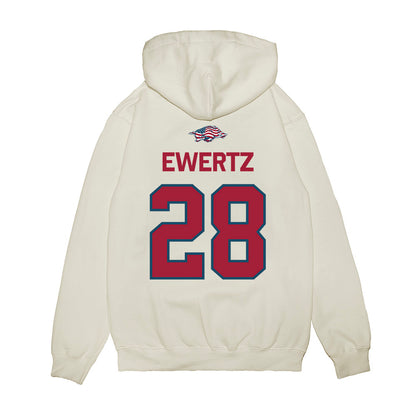 Arkansas - NCAA Women's Soccer : Kyndal Ewertz - Patriotic Collection Premium Hooded Sweatshirt-1