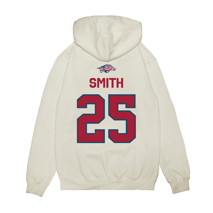 Arkansas - NCAA Football : Ja’Quavion Smith - Patriotic Collection Premium Hooded Sweatshirt-1