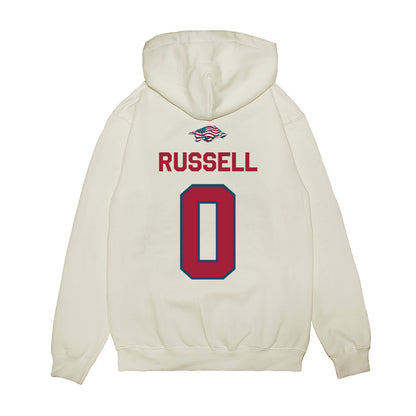 Arkansas - NCAA Football : Braylen Russell - Patriotic Collection Premium Hooded Sweatshirt-1