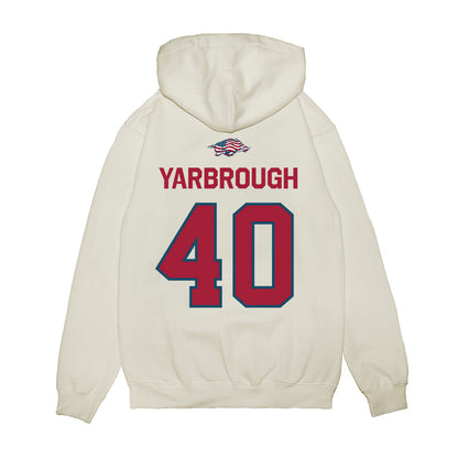 Arkansas - NCAA Football : Colton Yarbrough - Patriotic Collection Premium Hooded Sweatshirt-1