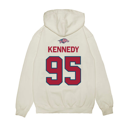 Arkansas - NCAA Football : Anthony Kennedy - Patriotic Collection Premium Hooded Sweatshirt-1