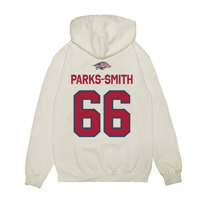 Arkansas - NCAA Football : Payton Parks-Smith - Patriotic Collection Premium Hooded Sweatshirt-1