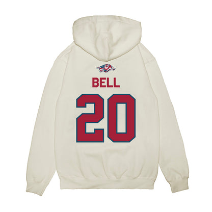 Arkansas - NCAA Softball : Tianna Bell - Patriotic Collection Premium Hooded Sweatshirt-1