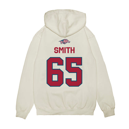Arkansas - NCAA Football : Aaron Smith - Patriotic Collection Premium Hooded Sweatshirt-1