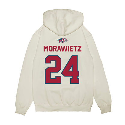 Arkansas - NCAA Women's Soccer : Kayla Morawietz - Patriotic Collection Premium Hooded Sweatshirt-1