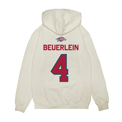 Arkansas - NCAA Softball : Reis Beuerlein - Patriotic Collection Premium Hooded Sweatshirt-1