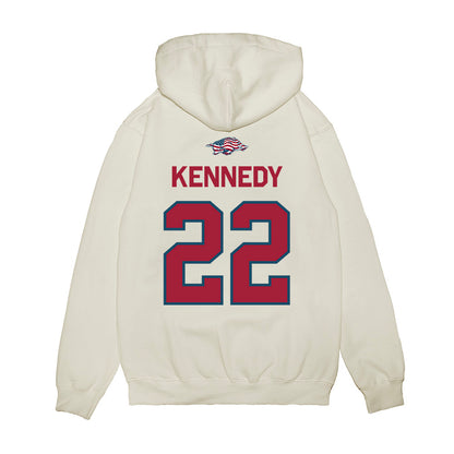 Arkansas - NCAA Softball : Dakota Kennedy - Patriotic Collection Premium Hooded Sweatshirt-1