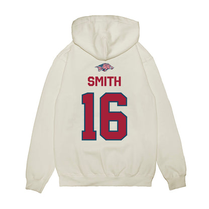 Arkansas - NCAA Women's Volleyball : Layla Smith - Patriotic Collection Premium Hooded Sweatshirt-1