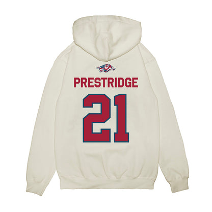 Arkansas - NCAA Women's Basketball : Kyiah Prestridge - Patriotic Collection Premium Hooded Sweatshirt-1