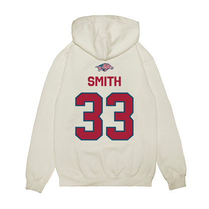 Arkansas - NCAA Football : Jakore Smith - Patriotic Collection Premium Hooded Sweatshirt-1