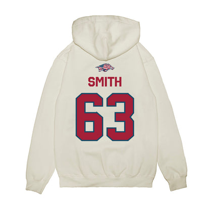 Arkansas - NCAA Football : Hugh Smith - Patriotic Collection Premium Hooded Sweatshirt-1
