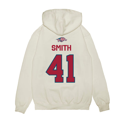 Arkansas - NCAA Football : Connor Smith - Patriotic Collection Premium Hooded Sweatshirt-1