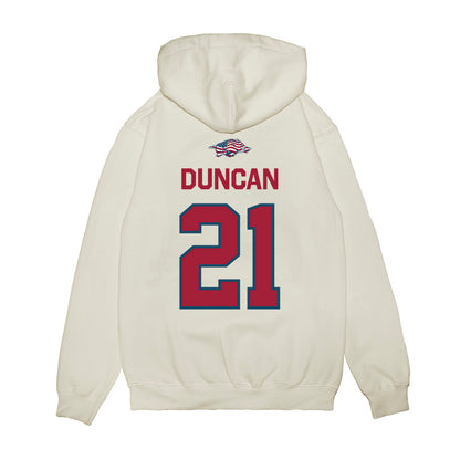 Arkansas - NCAA Women's Volleyball : Parker Duncan - Patriotic Collection Premium Hooded Sweatshirt-1