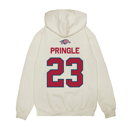 Arkansas - NCAA Men's Basketball : Nick Pringle - Patriotic Collection Premium Hooded Sweatshirt-1