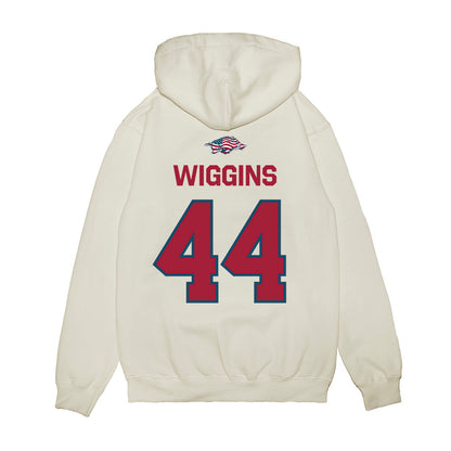 Arkansas - NCAA Baseball : Carson Wiggins - Patriotic Collection Premium Hooded Sweatshirt-1