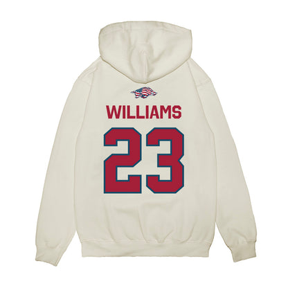 Arkansas - NCAA Football : Ian Williams - Patriotic Collection Premium Hooded Sweatshirt-1