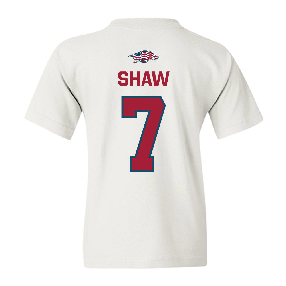 Arkansas - NCAA Football : Bradley Shaw - Patriotic Collection Youth T-Shirt-1