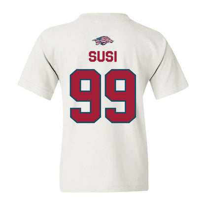Arkansas - NCAA Women's Soccer : Zoe Susi - Patriotic Collection Youth T-Shirt-1