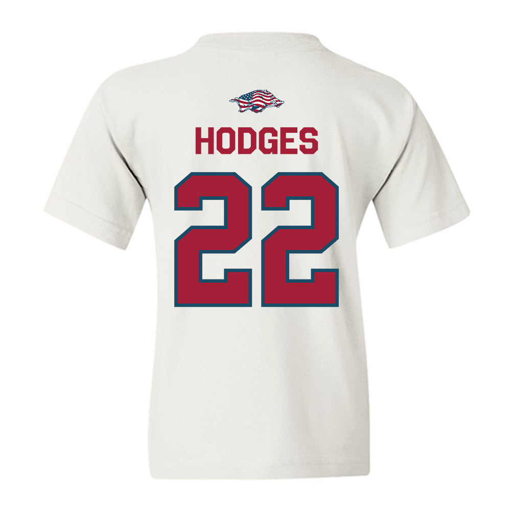 Arkansas - NCAA Football : Tj HODGES - Patriotic Collection Youth T-Shirt-1