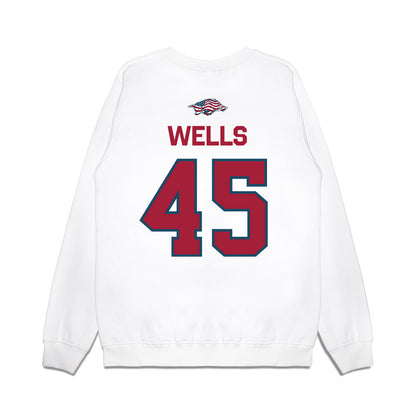 Arkansas - NCAA Softball : Jayden Wells - Patriotic Collection Premium Crewneck Sweatshirt-1