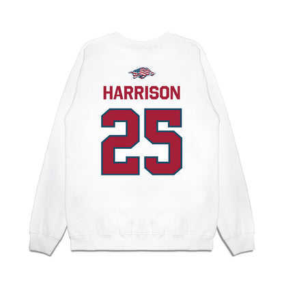 Arkansas - NCAA Softball : Cameryn Harrison - Patriotic Collection Premium Crewneck Sweatshirt-1