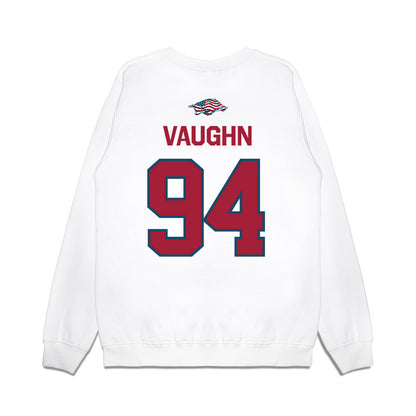 Arkansas - NCAA Football : Reginald Vaughn - Patriotic Collection Premium Crewneck Sweatshirt-1