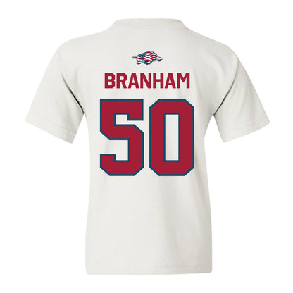 Arkansas - NCAA Football : Kobe Branham - Patriotic Collection Youth T-Shirt-1