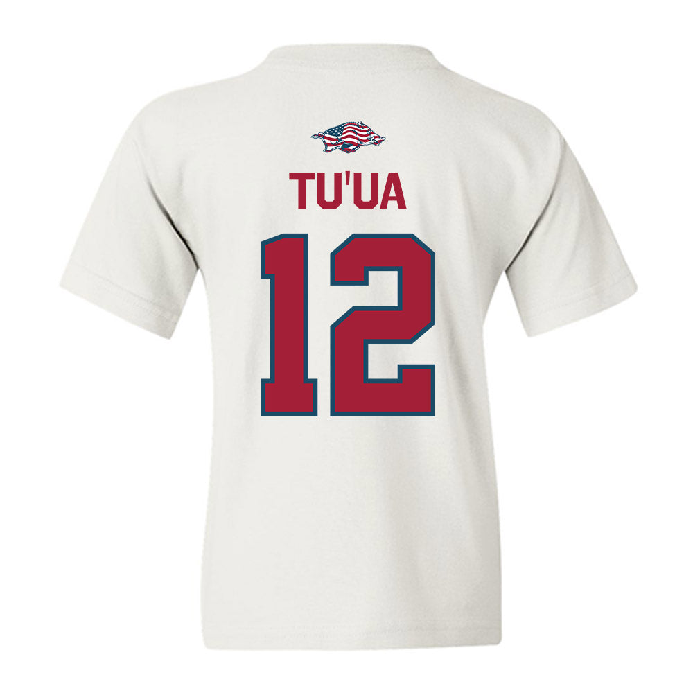 Arkansas - NCAA Women's Soccer : Vailana Tu'ua - Patriotic Collection Youth T-Shirt-1