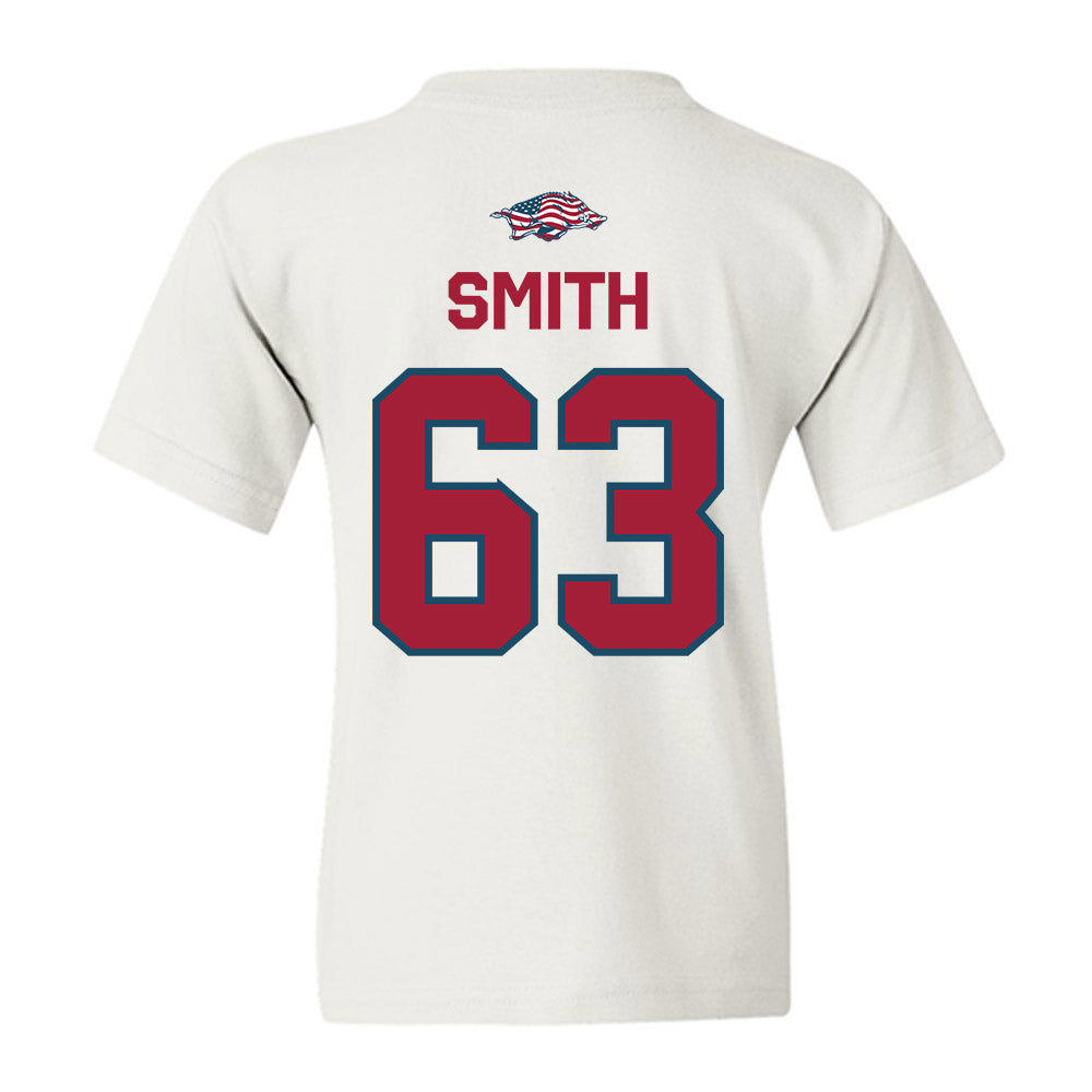 Arkansas - NCAA Football : Hugh Smith - Patriotic Collection Youth T-Shirt-1