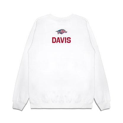 Arkansas - NCAA Women's Track & Field : Kayla Davis - Patriotic Collection Premium Crewneck Sweatshirt-1