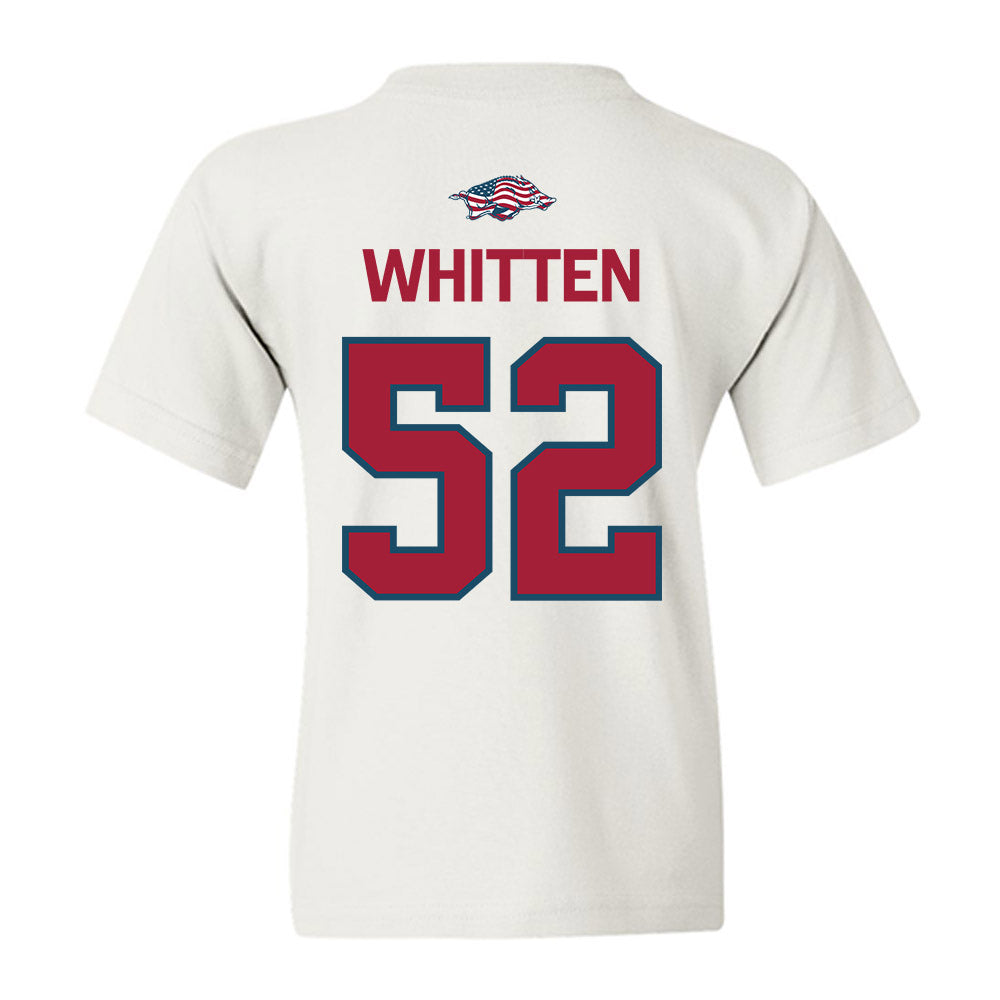 Arkansas - NCAA Football : Donovan Whitten - Patriotic Collection Youth T-Shirt-1
