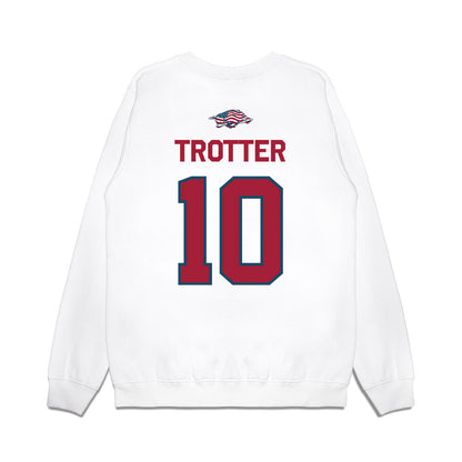 Arkansas - NCAA Football : Cade Trotter - Patriotic Collection Premium Crewneck Sweatshirt-1