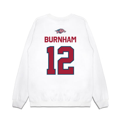 Arkansas - NCAA Softball : Payton Burnham - Patriotic Collection Premium Crewneck Sweatshirt-1