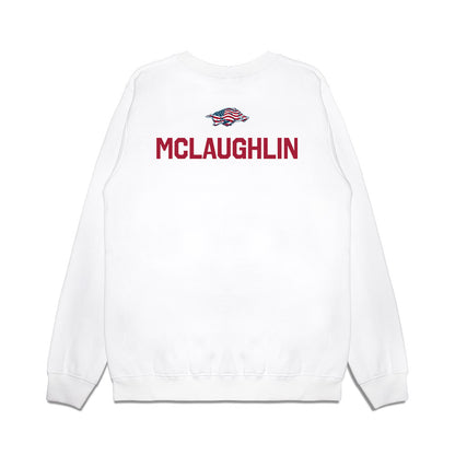 Arkansas - NCAA Men's Golf : Jackson McLaughlin - Patriotic Collection Premium Crewneck Sweatshirt-1
