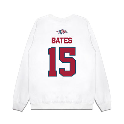 Arkansas - NCAA Women's Basketball : Jada Bates - Patriotic Collection Premium Crewneck Sweatshirt-1