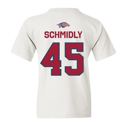 Arkansas - NCAA Football : Max Schmidly - Patriotic Collection Youth T-Shirt-1