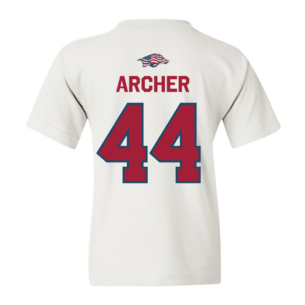 Arkansas - NCAA Women's Basketball : Maryn Archer - Patriotic Collection Youth T-Shirt-1