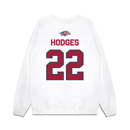 Arkansas - NCAA Football : Tj HODGES - Patriotic Collection Premium Crewneck Sweatshirt-1