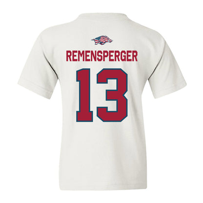 Arkansas - NCAA Women's Volleyball : Kiki Remensperger - Patriotic Collection Youth T-Shirt-1