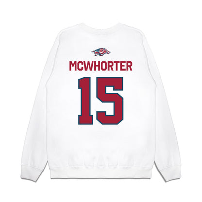 Arkansas - NCAA Softball : Lillie-Faye Mcwhorter - Patriotic Collection Premium Crewneck Sweatshirt-1