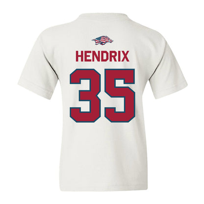 Arkansas - NCAA Football : Hutson Hendrix - Patriotic Collection Youth T-Shirt-1