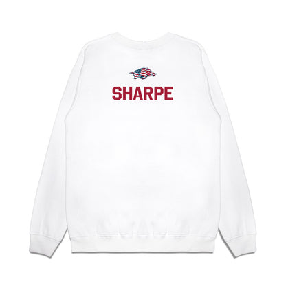 Arkansas - NCAA Women's Track & Field : Amirah Sharpe - Patriotic Collection Premium Crewneck Sweatshirt-1