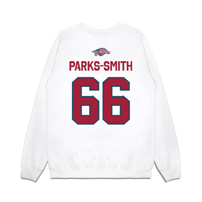 Arkansas - NCAA Football : Payton Parks-Smith - Patriotic Collection Premium Crewneck Sweatshirt-1
