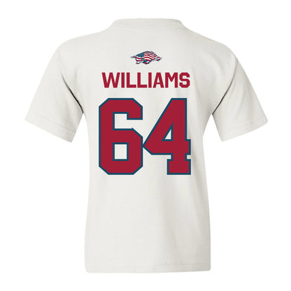 Arkansas - NCAA Football : Bryant Williams - Patriotic Collection Youth T-Shirt-1