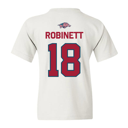 Arkansas - NCAA Baseball : Reese Robinett - Patriotic Collection Youth T-Shirt-1