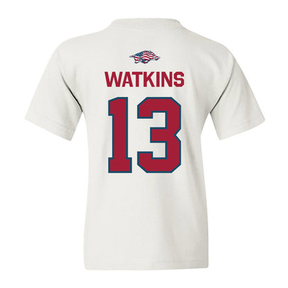 Arkansas - NCAA Football : Jelani Watkins - Patriotic Collection Youth T-Shirt-1