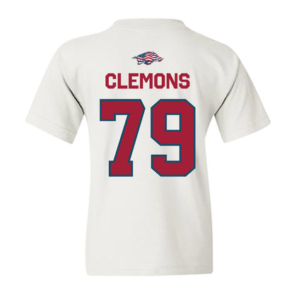 Arkansas - NCAA Football : Josiah Clemons - Patriotic Collection Youth T-Shirt-1