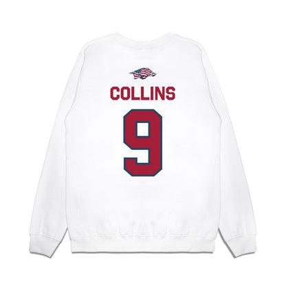 Arkansas - NCAA Football : Charleston Collins - Patriotic Collection Premium Crewneck Sweatshirt-1